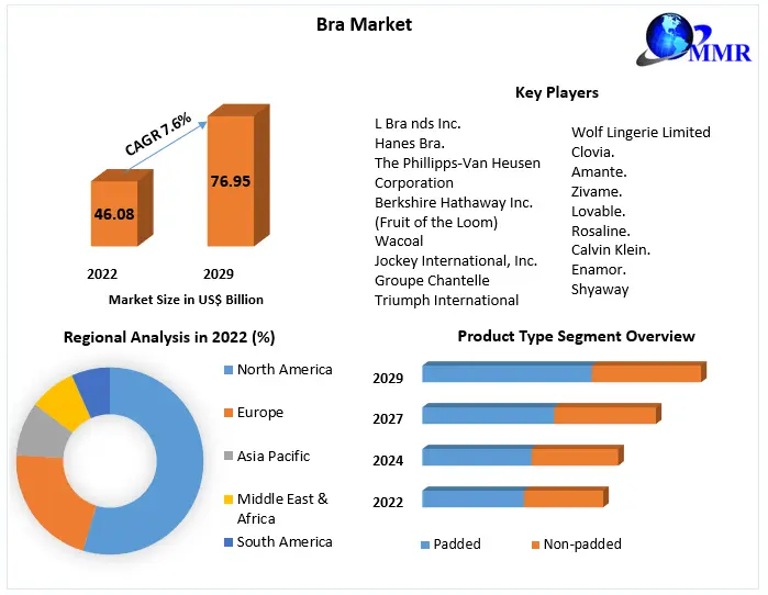 Brassiere Market: Global Industry Analysis, Trends, and Forecast
