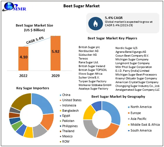 Beet Sugar Market: Global Industry Analysis and Forecast (2023-2029)